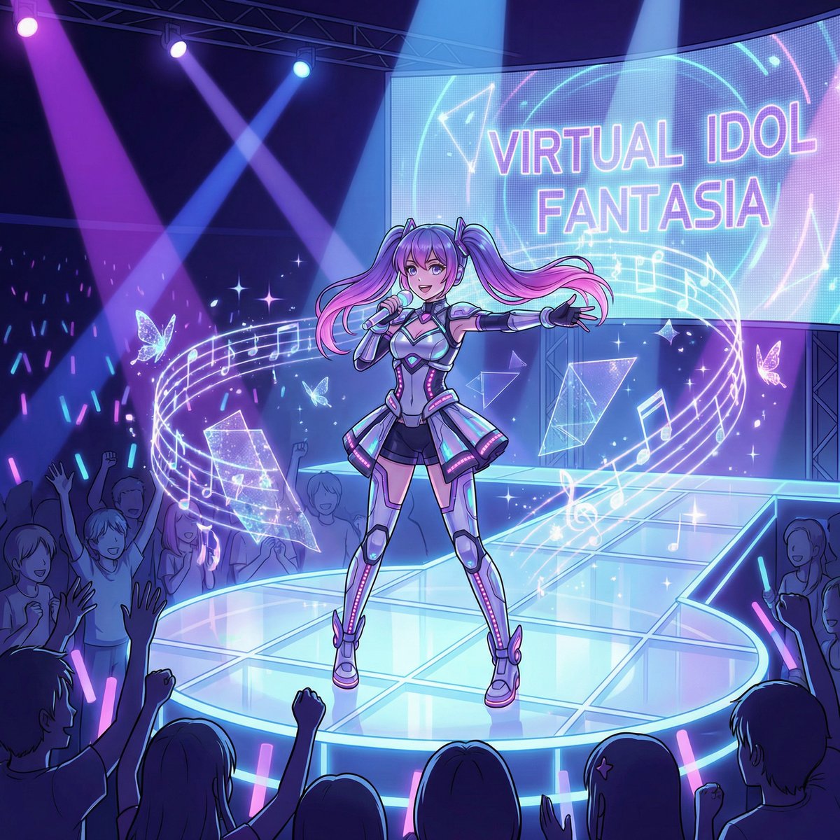 同人动漫-虚拟偶像演唱会实录