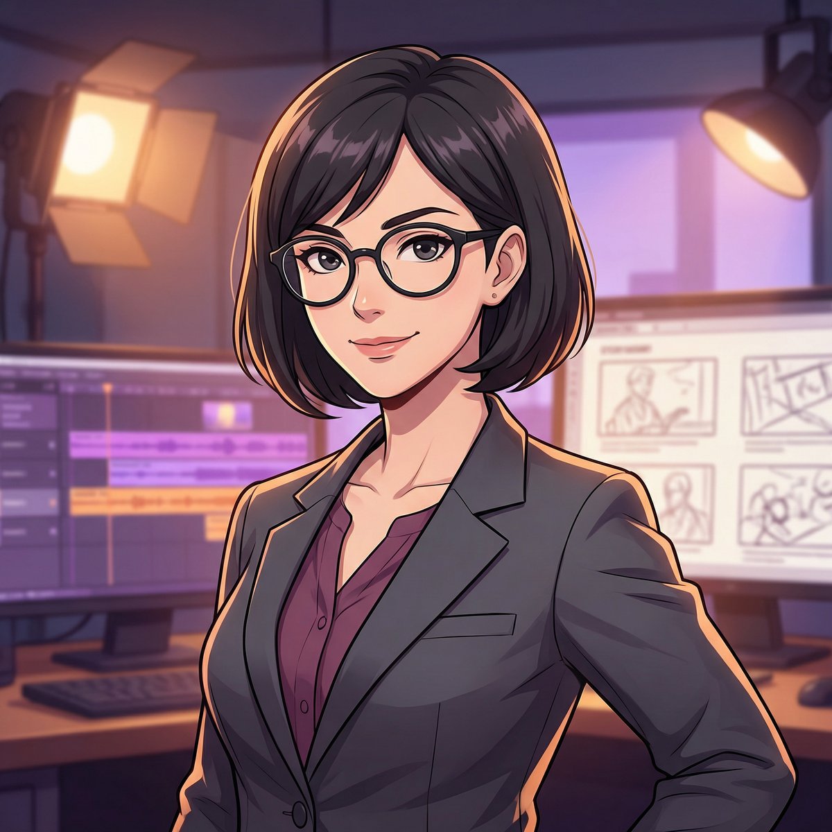 同人动漫制片人-林若晴